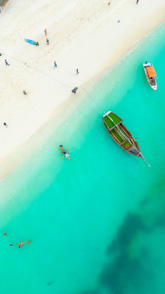 Zanzibar turquoise beach Tanzania