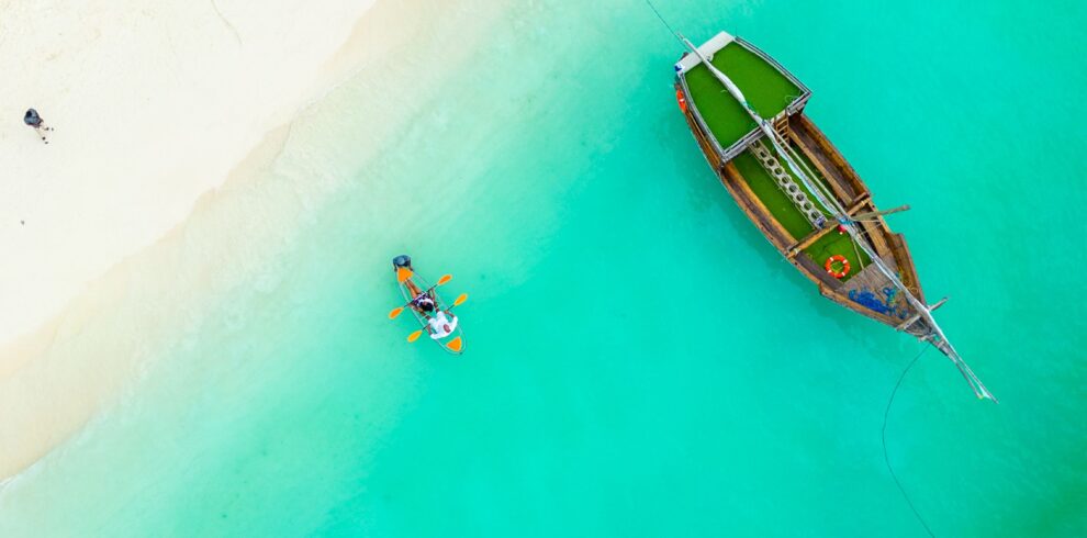 Zanzibar turquoise beach Tanzania